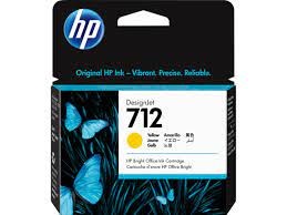 [3ED69A] CRT HP 712 29-ml Yellow DesignJet Ink Cartridge
