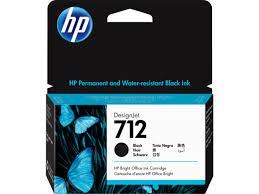 [3ED70A] CRT HP 712 38-ml Black DesignJet Ink Cartridge