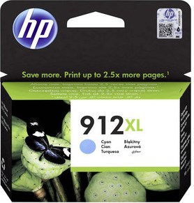 [3YL81AE/BGX] HP 912XL - Cartouche encre Cyan - 825 pages -( MC 60 )