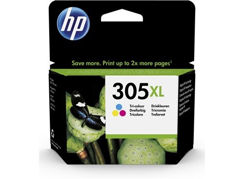 [3YM63AE/UUS] CRT HP 305XL 3-couleurs C/M/J Haute Capacité - (MC 60)