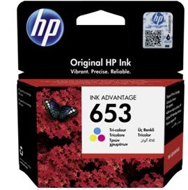 [3YM74AE/BHL] CRT HP 653 - encre 3-couleurs - (MC 60)
