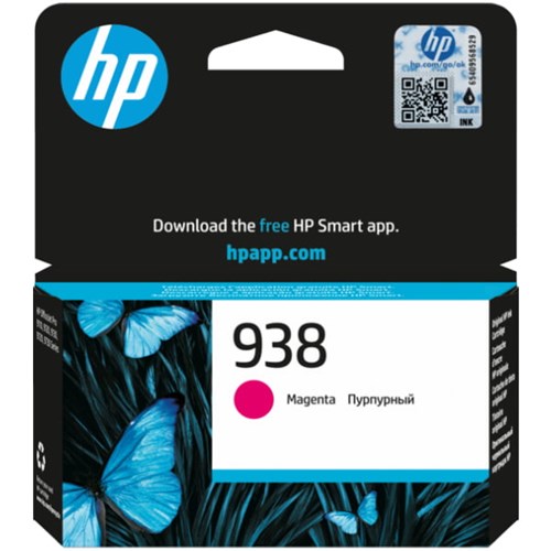 [4S6X6PE] CRT HP 938 Cartouche Encre Authentique Magenta - 800 pages