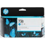 [676M6A] CRT HP 738 300-ml Cyan DesignJet Ink Cartridge