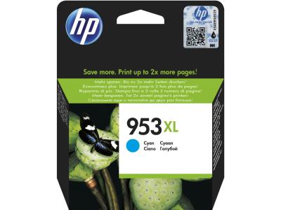 [F6U16AE/BGX] HP CRT 953XL - Cyan XL - 20 ml - 1 600 pages - pour OJ8710 ( MC50 )