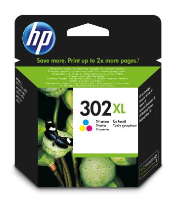 [F6U67AE/UUS] HP 302 XL - 3 couleurs - 330 pages - OJ4650 (MC 60)