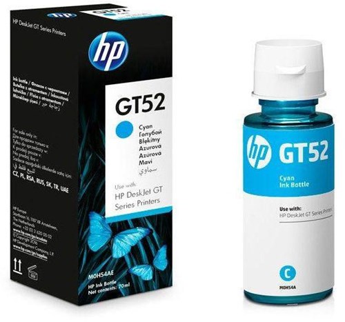 [M0H54AE] HP GT52 Cyan Original Ink Bottle créer pour Avaibility