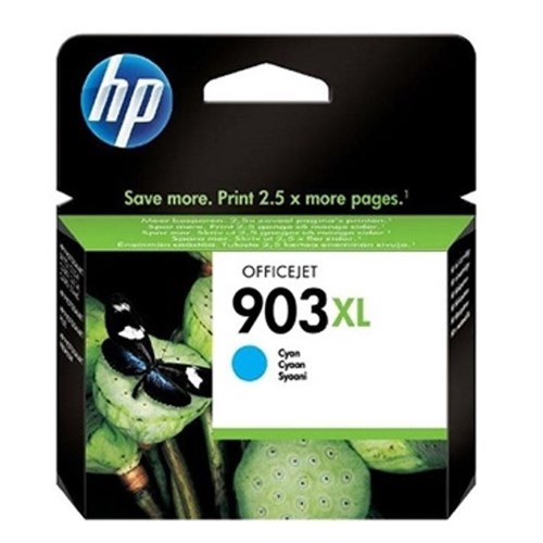 [T6M03AE/BGX] HP CART 903XL - Cyan Haute Capacité - 9.5 ml - 825 pages ( MC60 )