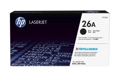 [CF226A] HP TONER 26A Noir - 3 100p Avaibility