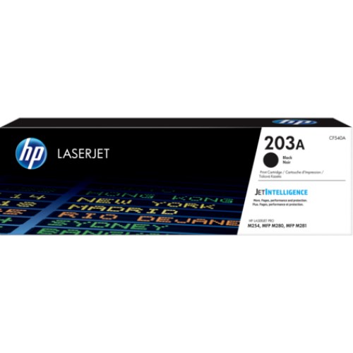 [CF540A] TONER 203A Noir - 1 400 pages Avaibility