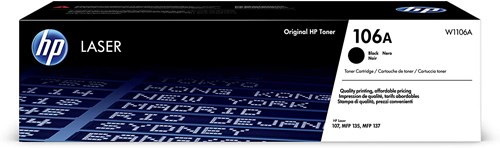[W1106A] TONER HP 106A Noir - 2 500 pages