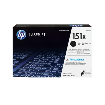 [W1510X] TONER HP 151X - Toner Noir - 9 700 pages