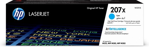[W2211X] TONER HP 207X Cyan - 2 450 pages - (Lay 24)