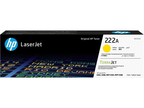 [W2222A] TONER HP 222A Jaune 1200 pages - (Lay 24)